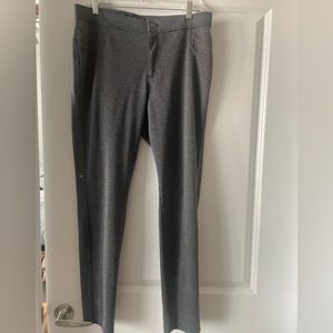 Vera wang skinny plaid trousers